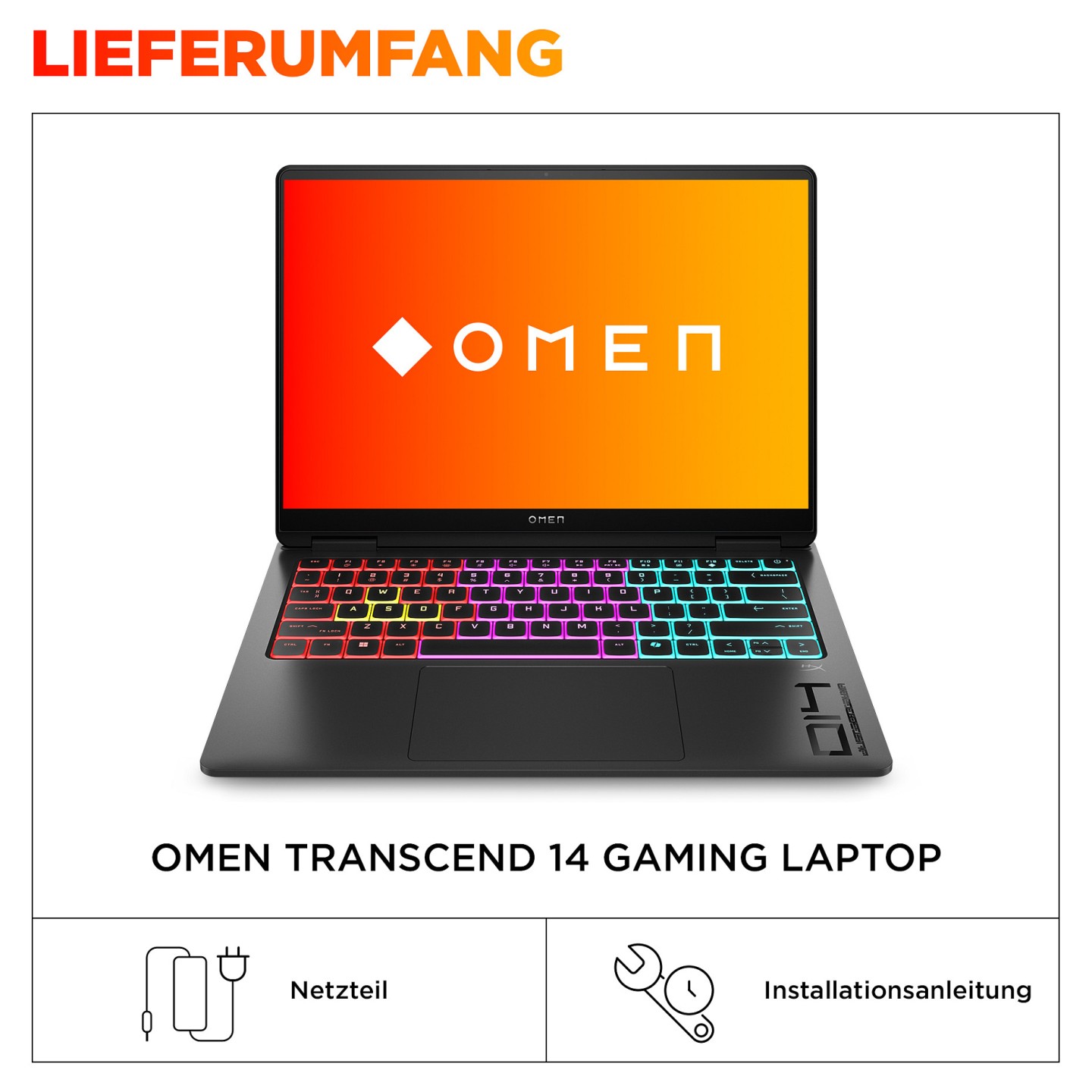 HP OMEN Transcend 14-fb1095ng Gaming Notebook 35.6 cm (14'') — Buy in Cyprus with Fast Delivery