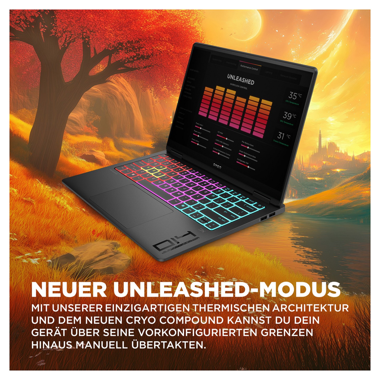 HP OMEN Transcend 14-fb1095ng Gaming Notebook 35.6 cm (14'') — Buy in Cyprus with Fast Delivery