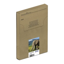 Epson Original Easy Mail Packing 24XL Elefant Druckerpatronen 6er Multipack BK C M Y LC LM (C13T24384510)