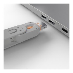 LINDY USB Typ A Portschlüssel 4xOrange mit Schlüssel — Buy in Cyprus with Fast Delivery