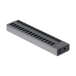Externer USB 5 Gbps Hub mit 16 Ports + Schalter — Buy in Cyprus with Fast Delivery