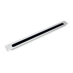 VALUE 19-Zoll-Kabeldurchfhrung 1 HE mit Brstendichtung. grau — Buy in Cyprus with Fast Delivery