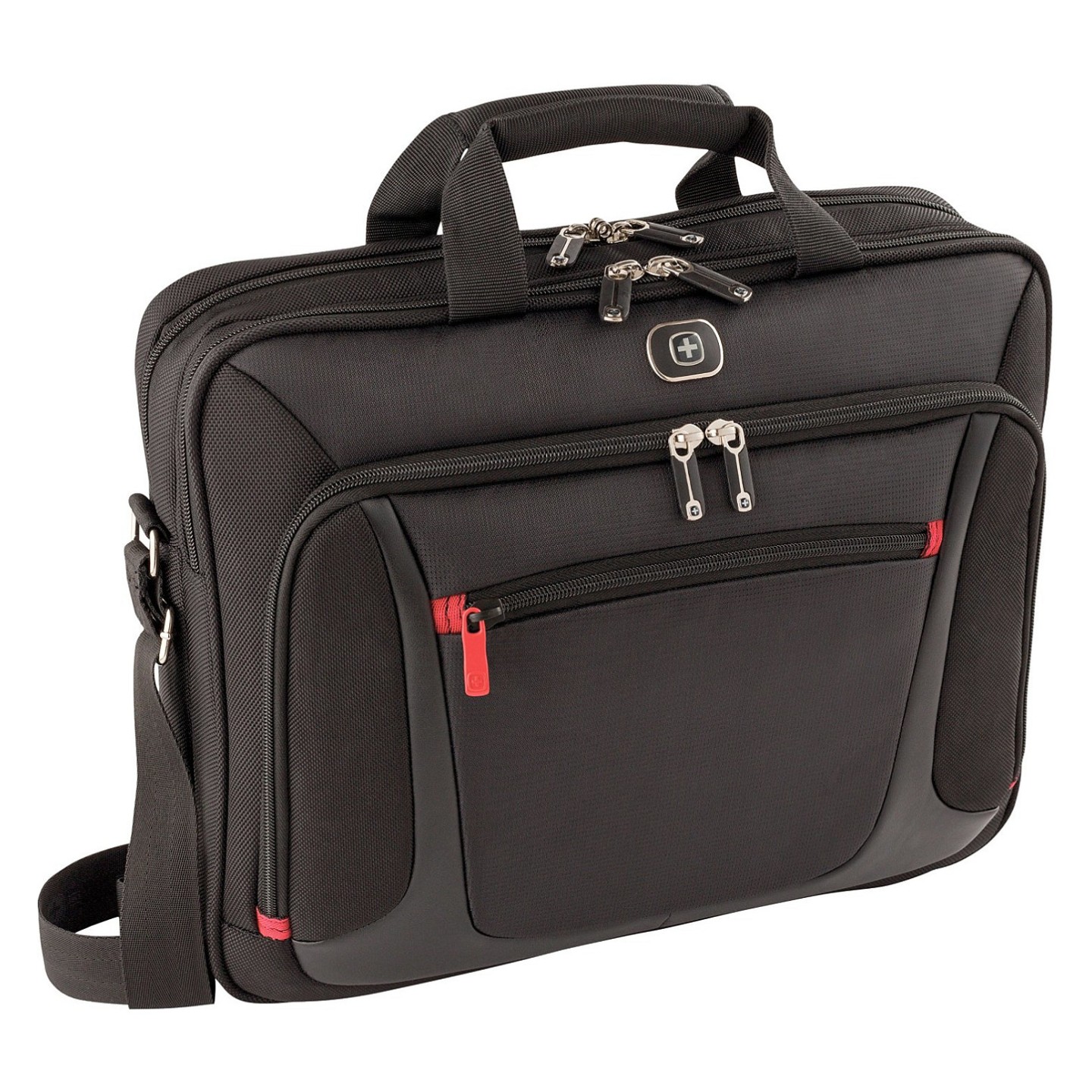 WENGER Sensor Notebook Tasche fuer 30.48 bis 39.1cm 12 bis 15.4Zoll Laptop. Tablet. iPad schwarz