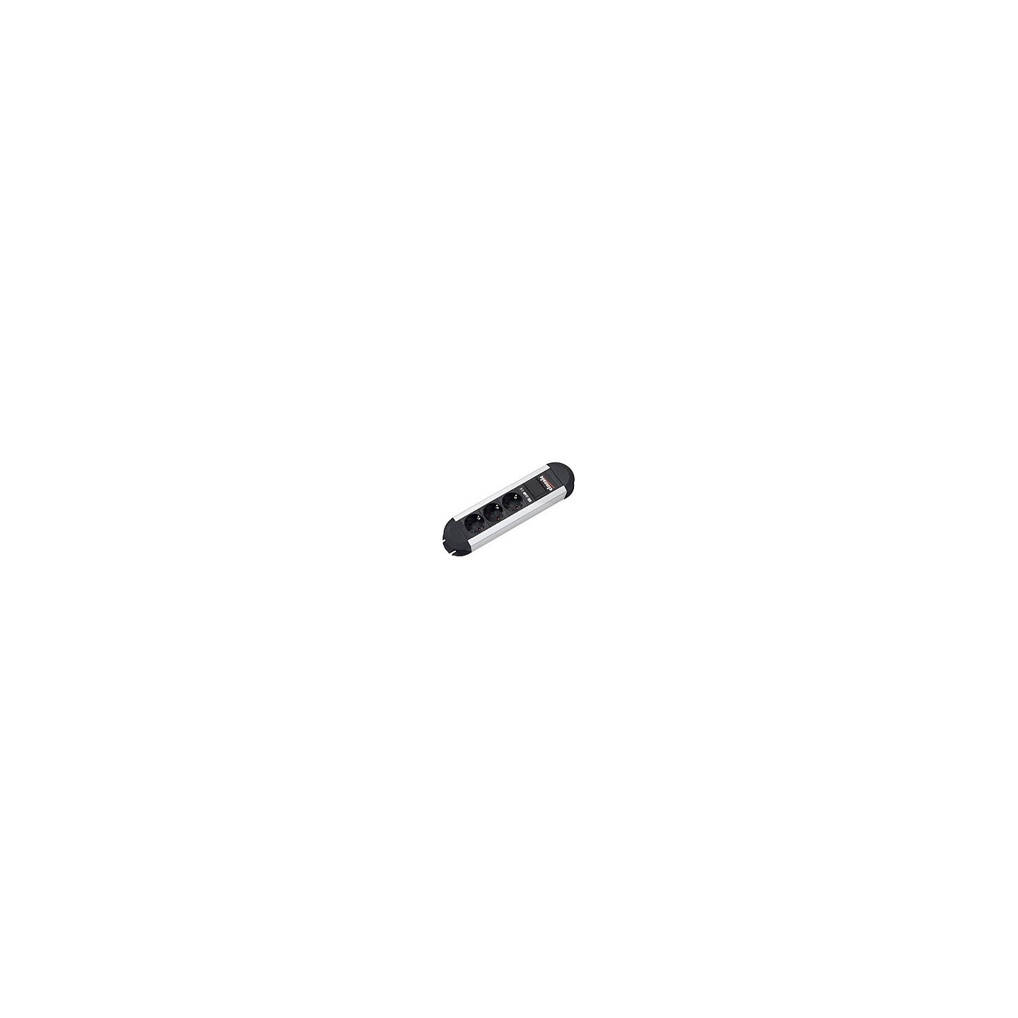 BACHMANN PRIMO Steckdosenleiste 3x Schutzkontakt Aluminium 1.75m — Buy in Cyprus with Fast Delivery