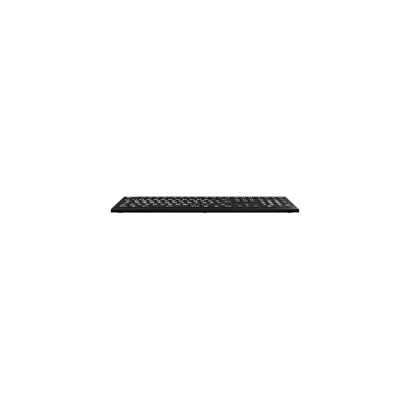 LogicKeyboard XL-Print Astra 2 White on Black DE (PC) — Buy in Cyprus with Fast Delivery