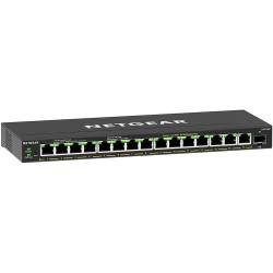 Buy NETGEAR GS316EP-100PES - 16-Port PoE+ Gigabit Switch, 180W Budget, 15x RJ45 ... in Cyprus, Nicosia, Limassol, Larnaka, Pafos