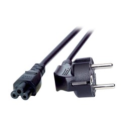 EFB Netzkabel Schutzkontakt 90°-C5 180°.sw.3.0m.3x1.00mm — Buy in Cyprus with Fast Delivery