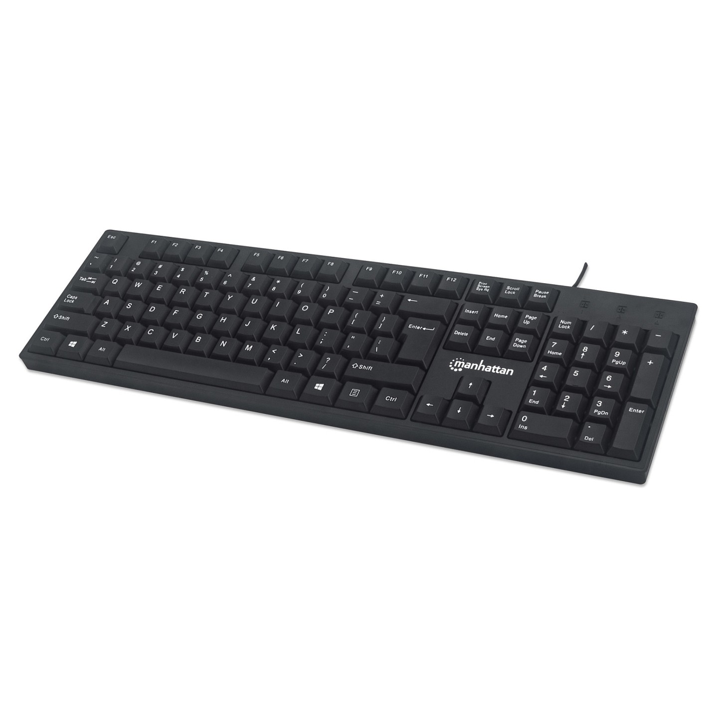MANHATTAN USB-Tastatur black — Buy in Cyprus with Fast Delivery