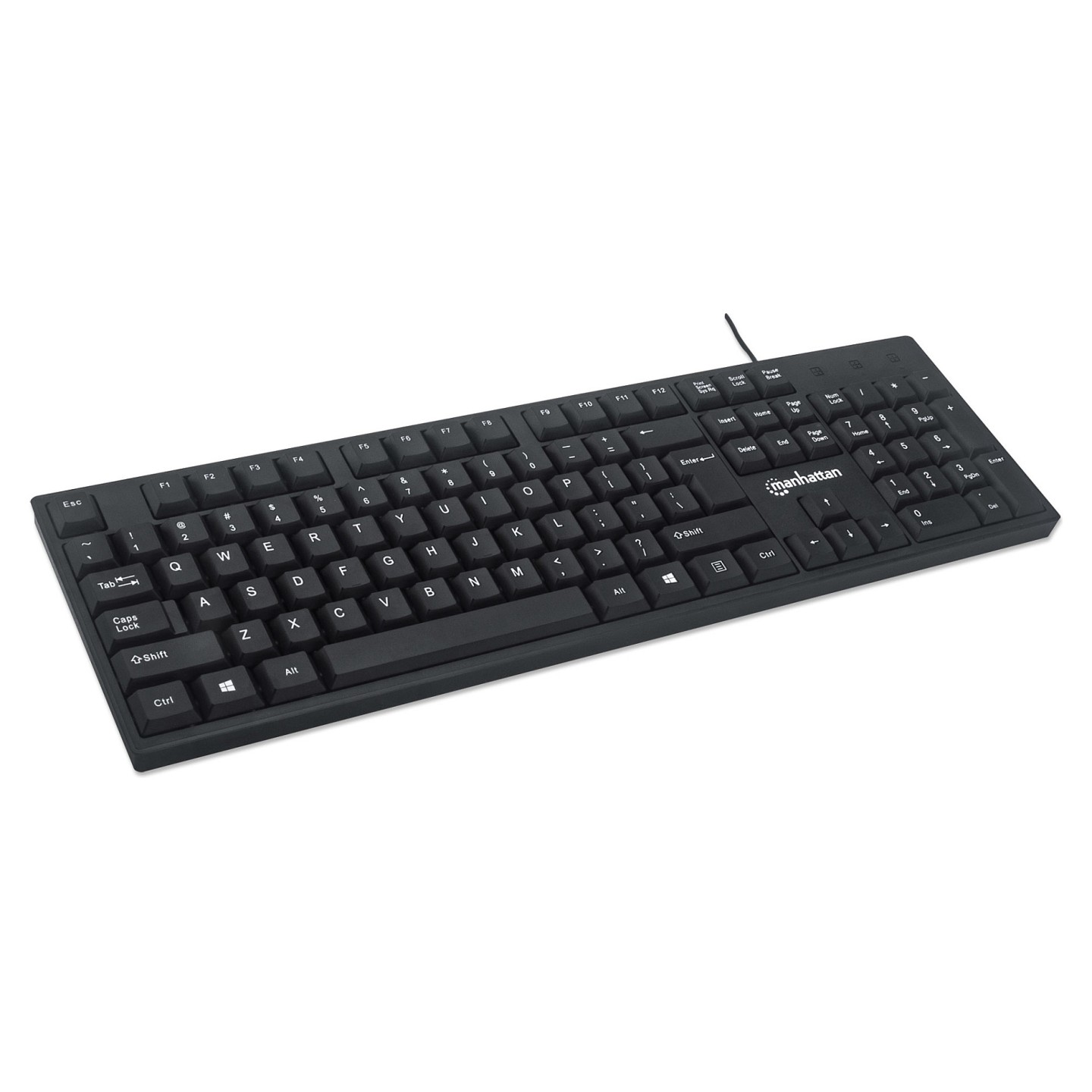 MANHATTAN USB-Tastatur black — Buy in Cyprus with Fast Delivery