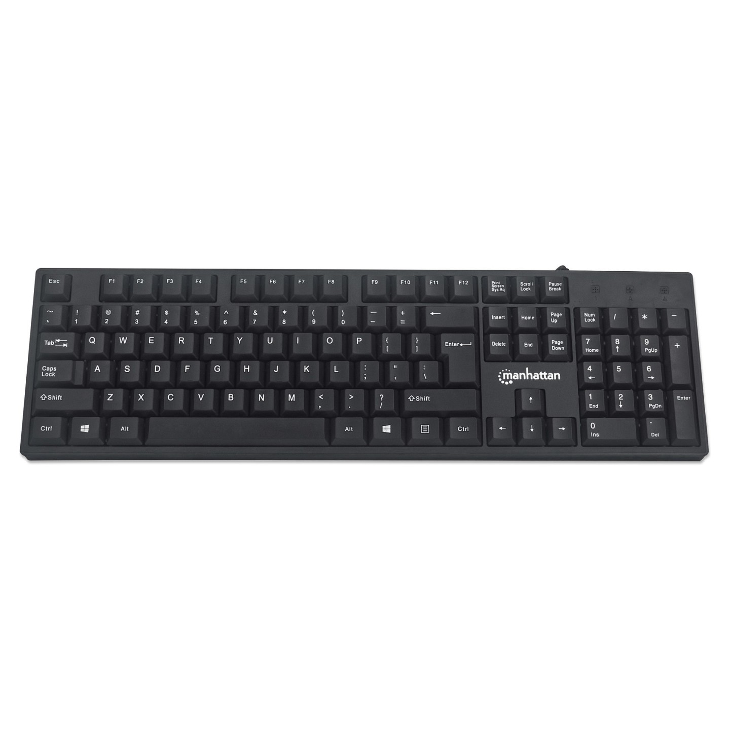 MANHATTAN USB-Tastatur black — Buy in Cyprus with Fast Delivery