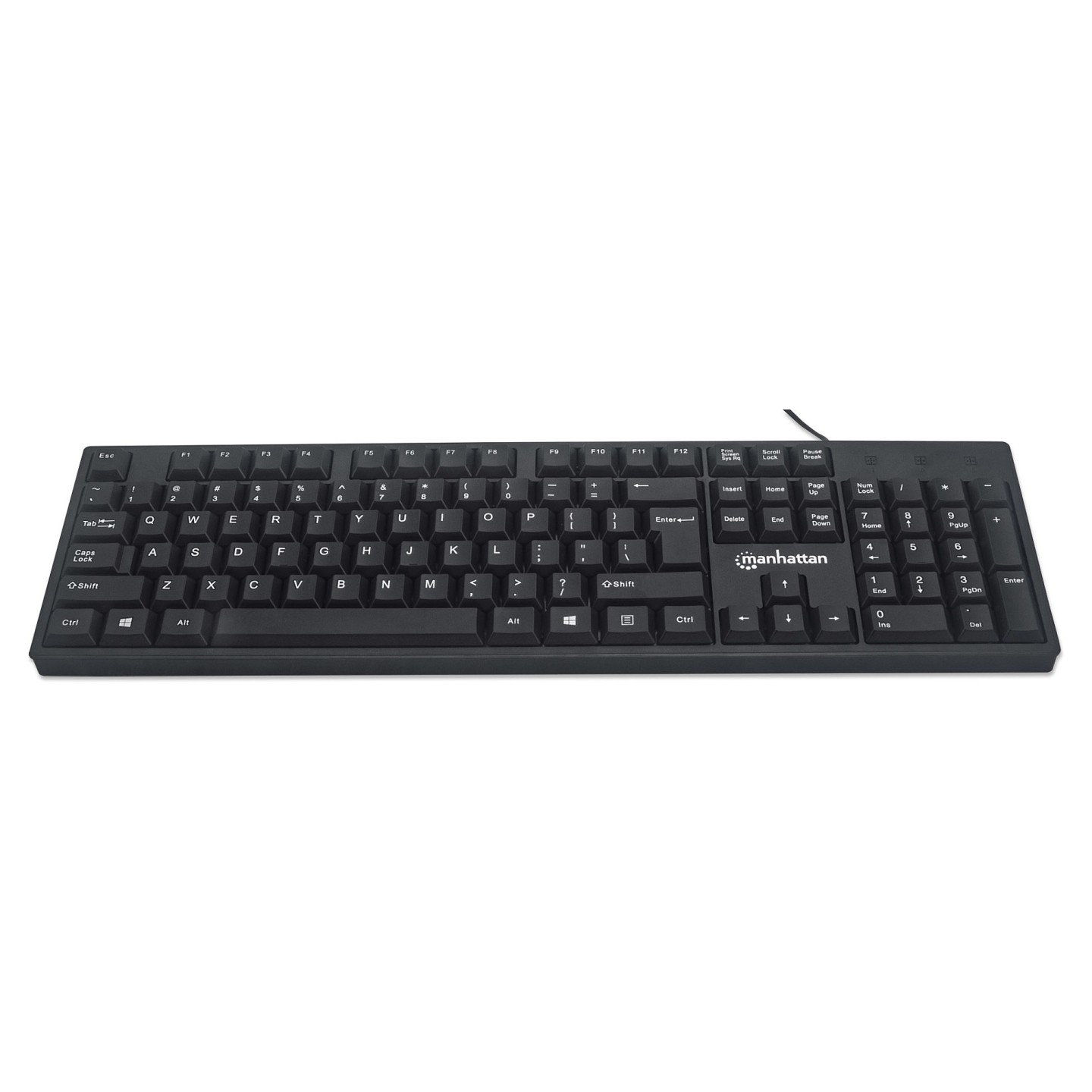 MANHATTAN USB-Tastatur black — Buy in Cyprus with Fast Delivery