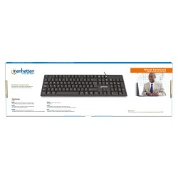 MANHATTAN USB-Tastatur black — Buy in Cyprus with Fast Delivery