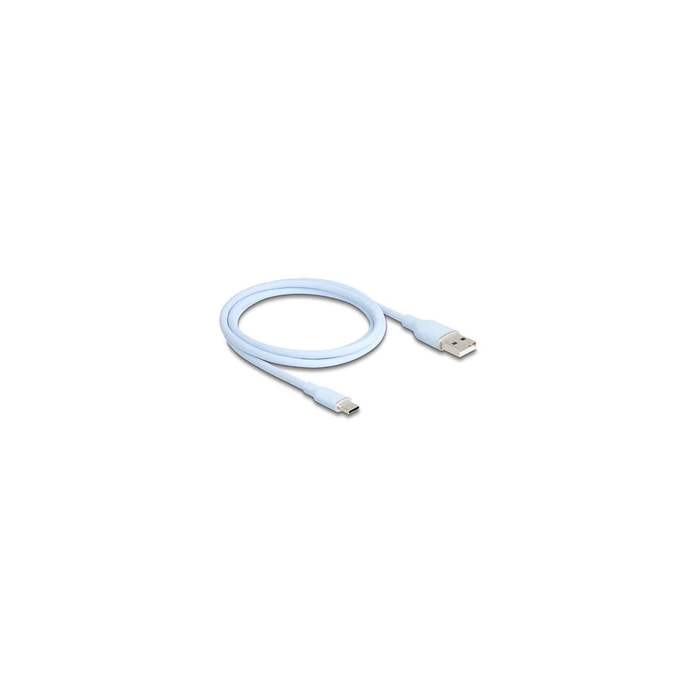DELOCK USB 2.0 Kabel USB Typ-A St to USB Typ-C St 1m blau — Buy in Cyprus with Fast Delivery