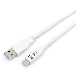 Equip Kabel USB-A 3.2 - to C St St 2.00m 3A 20V ws — Buy in Cyprus with Fast Delivery