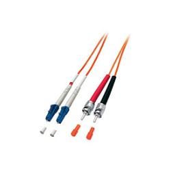Equip LWL Patchkabel LC- to ST 10.00m Multimode Duplex OM2 or Polybeutel — Buy in Cyprus with Fast Delivery