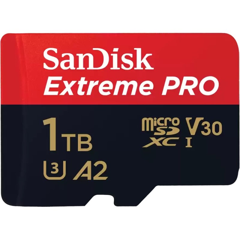 Buy SanDisk Extreme PRO microSDXC - 1TB - Black/Red, 200MB/s Read, 140MB/s Write in Cyprus, Nicosia, Limassol, Larnaka, Pafos