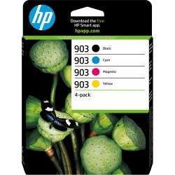 Buy HP 903 Original Ink Multipack - 6ZC73AE - Black, Cyan, Magenta, Yellow (Stan... in Cyprus, Nicosia, Limassol, Larnaka, Pafos