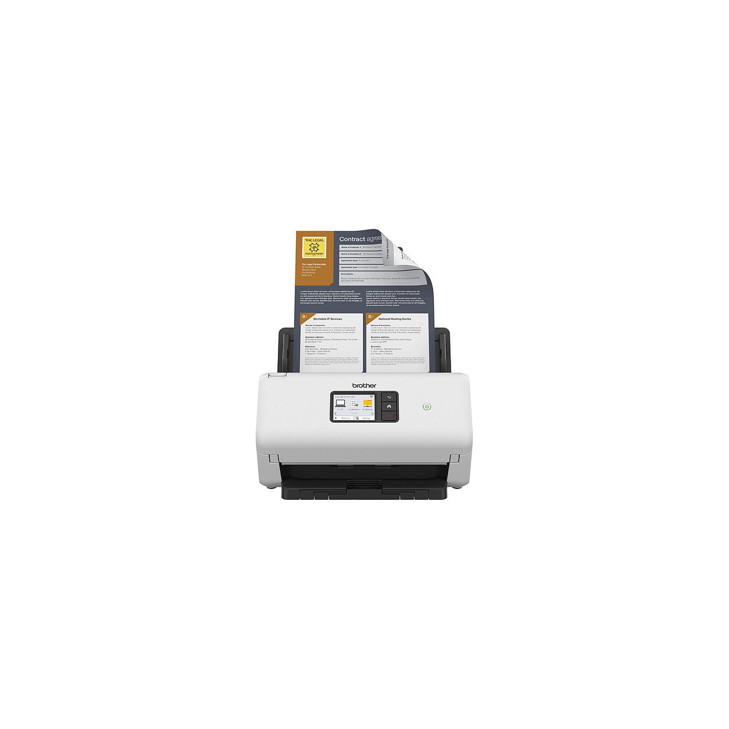 Brother ADS-4550W Dokumentenscanner — Buy in Cyprus with Fast Delivery