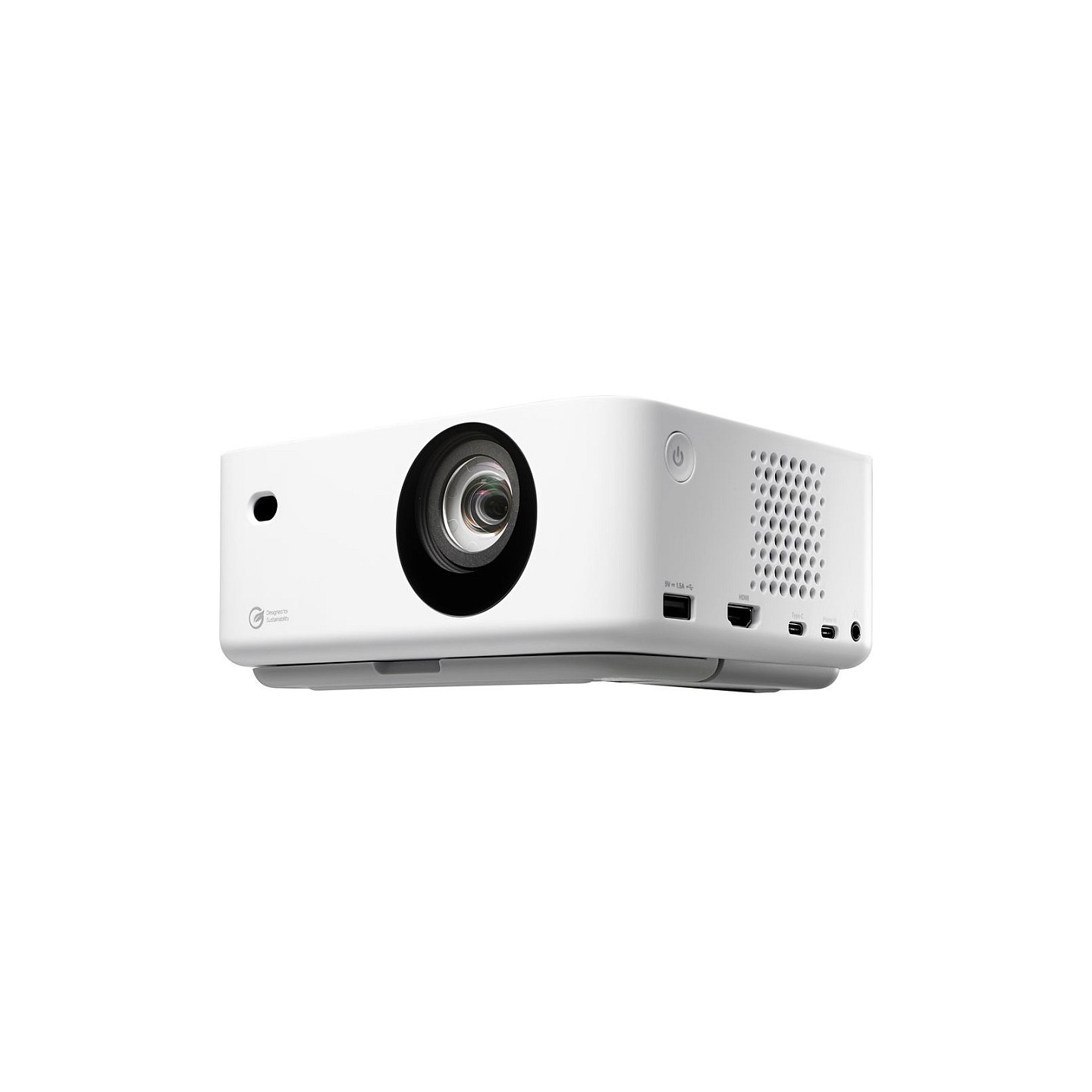 (1920x1080) OPTOMA ML1080ST Tragbar DLP Laser 550-Lumen HDMI USB 3D Full HD White — Buy in Cyprus with Fast Delivery