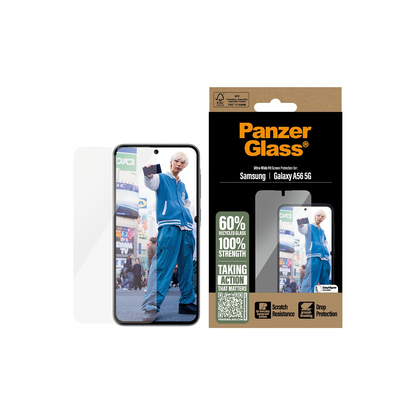 PanzerGlass Screen Protector Samsung Galaxy A56 5G Ultra — Buy in Cyprus with Fast Delivery