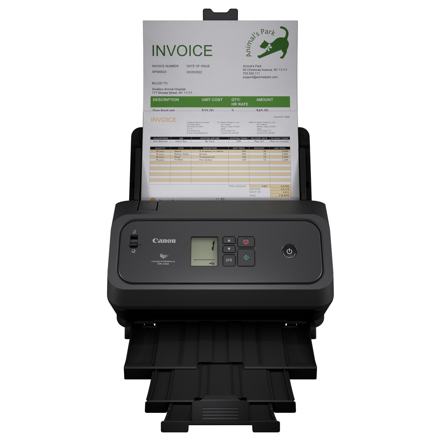 Canon imageFORMULA DR-C350 Dokumentenscanner — Buy in Cyprus with Fast Delivery