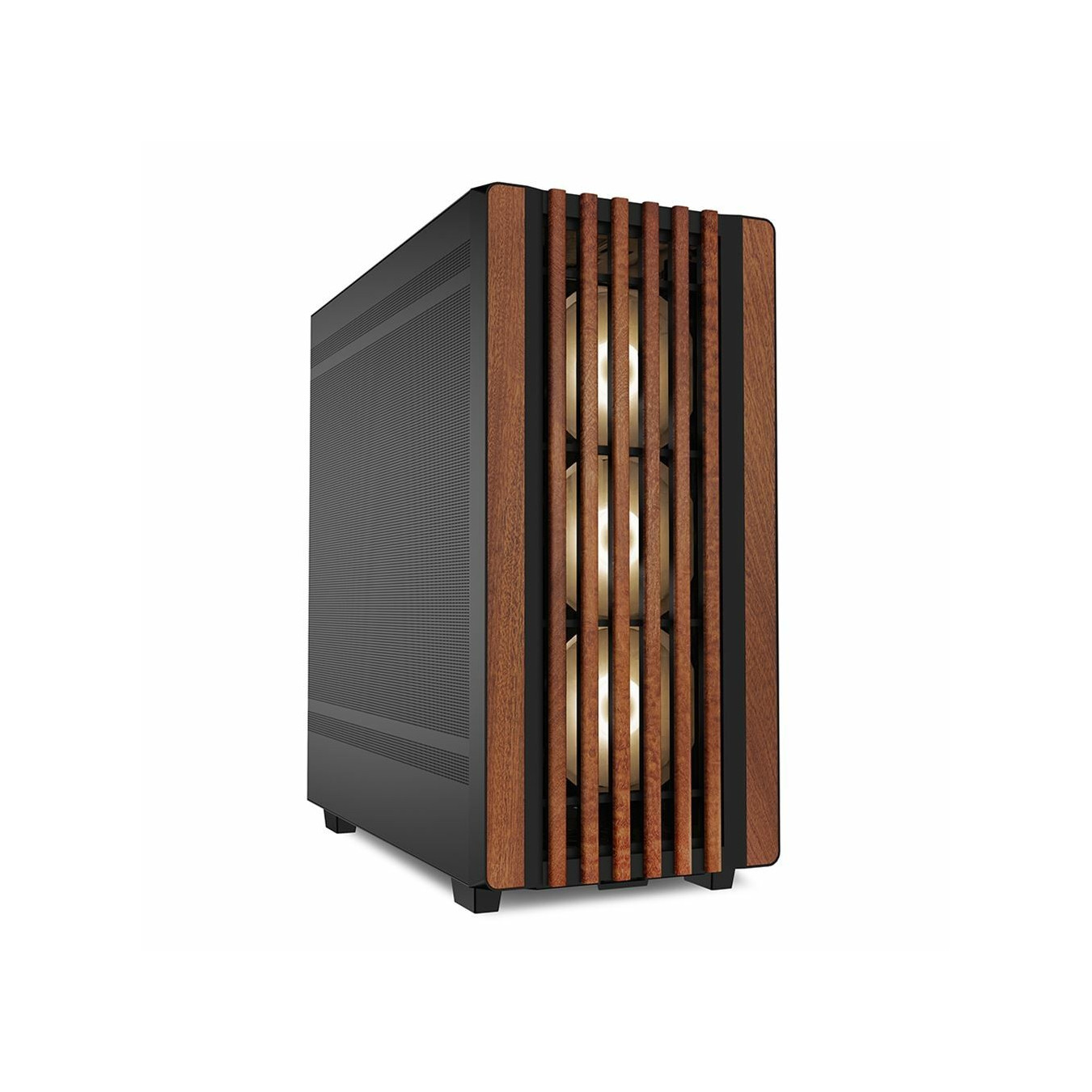 Sharkoon REBEL C70M RGB - Full Tower PC Case - Black, RGB Fans, ATX/mATX/Mini-ITX — Buy in Cyprus with Fast Delivery