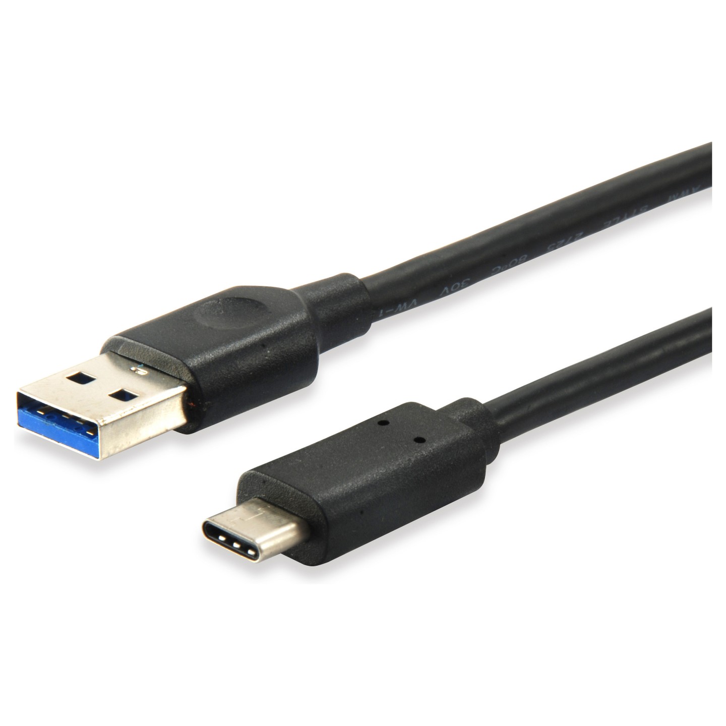 Equip Kabel USB-A 3.2 - to C St St 0.25m 3A 20V sw Polybeutel — Buy in Cyprus with Fast Delivery