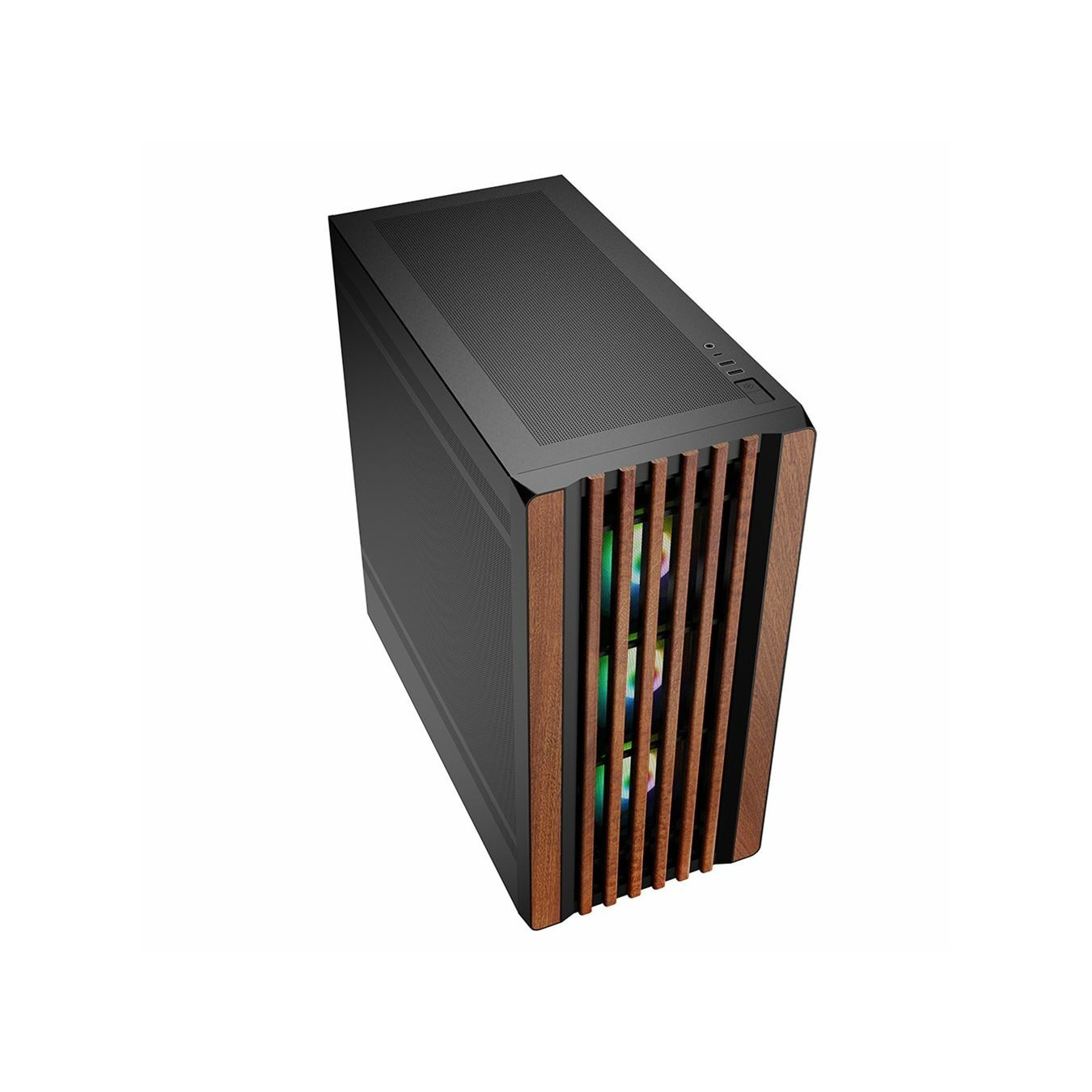 Sharkoon REBEL C70M RGB - Full Tower PC Case - Black, RGB Fans, ATX/mATX/Mini-ITX — Buy in Cyprus with Fast Delivery