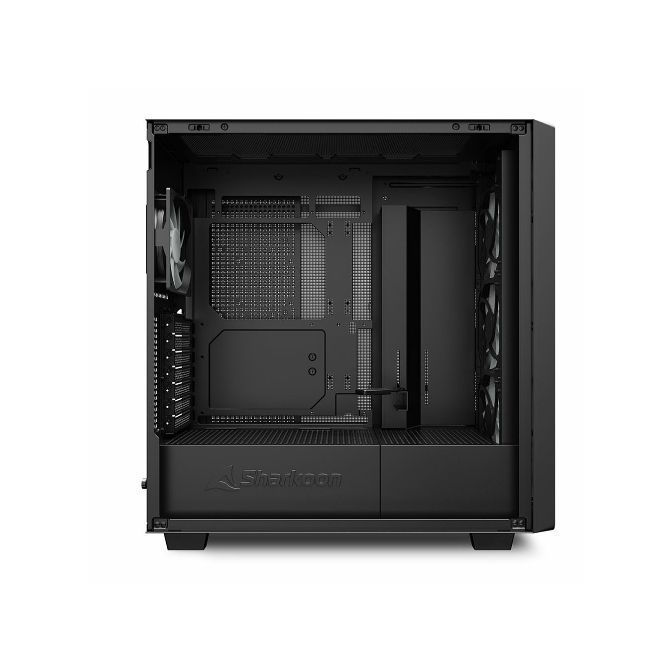 Sharkoon REBEL C70M RGB - Full Tower PC Case - Black, RGB Fans, ATX/mATX/Mini-ITX — Buy in Cyprus with Fast Delivery