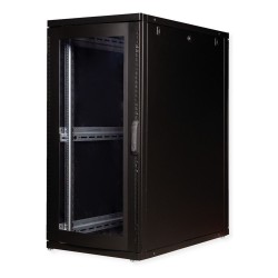 ROLINE 19-Zoll Serverschrank Pro 26 HE. 600x1000 BxT schwarz Plexiglas — Buy in Cyprus with Fast Delivery