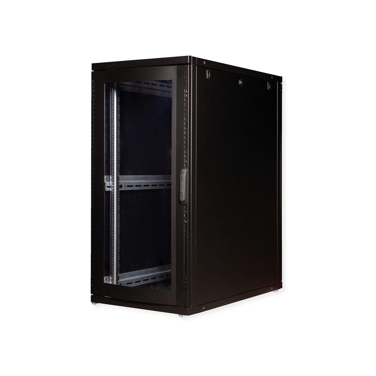 ROLINE 19-Zoll Serverschrank Pro 26 HE. 600x1000 BxT schwarz Plexiglas — Buy in Cyprus with Fast Delivery