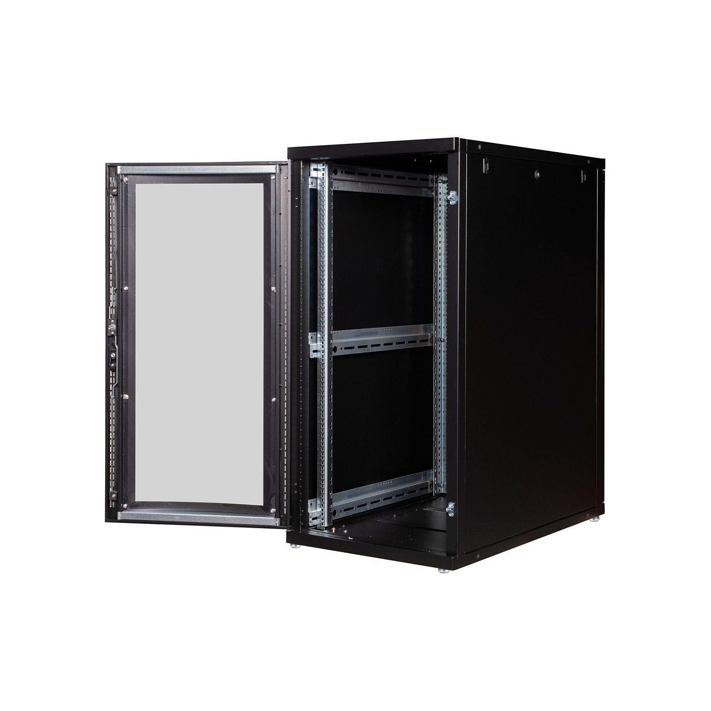 ROLINE 19-Zoll Serverschrank Pro 26 HE. 600x1000 BxT schwarz Plexiglas — Buy in Cyprus with Fast Delivery