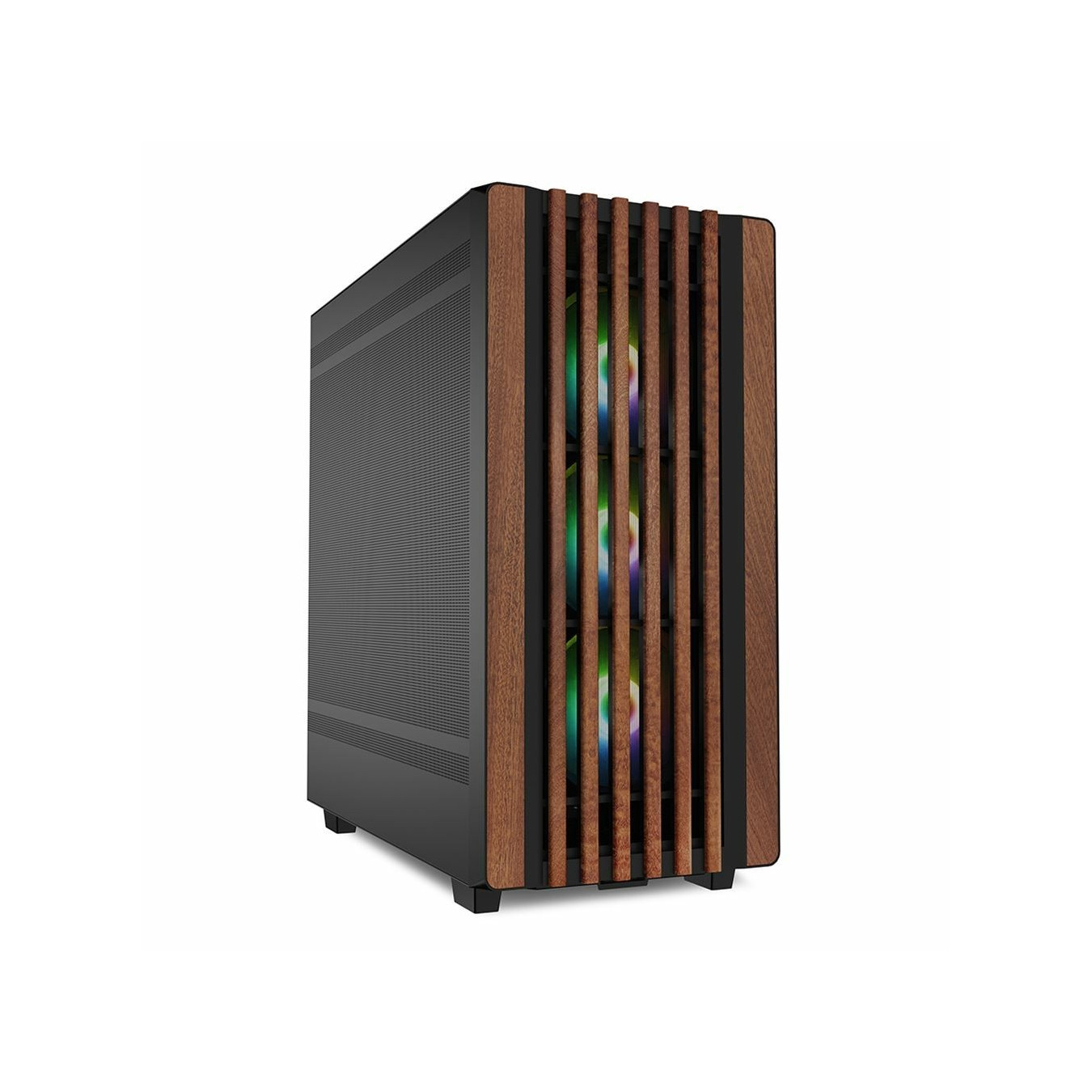 Sharkoon REBEL C70M RGB - Full Tower PC Case - Black, RGB Fans, ATX/mATX/Mini-ITX — Buy in Cyprus with Fast Delivery