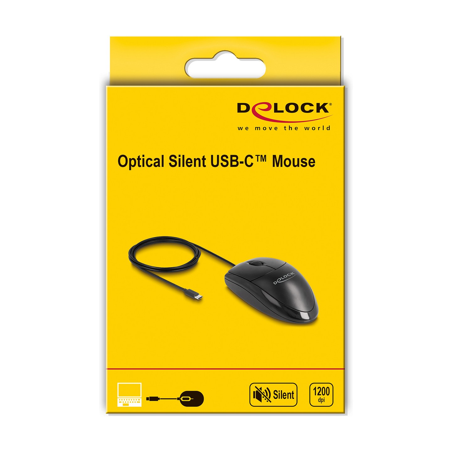 Optische USB Type-CTM Desktop Maus - Lautlos — Buy in Cyprus with Fast Delivery
