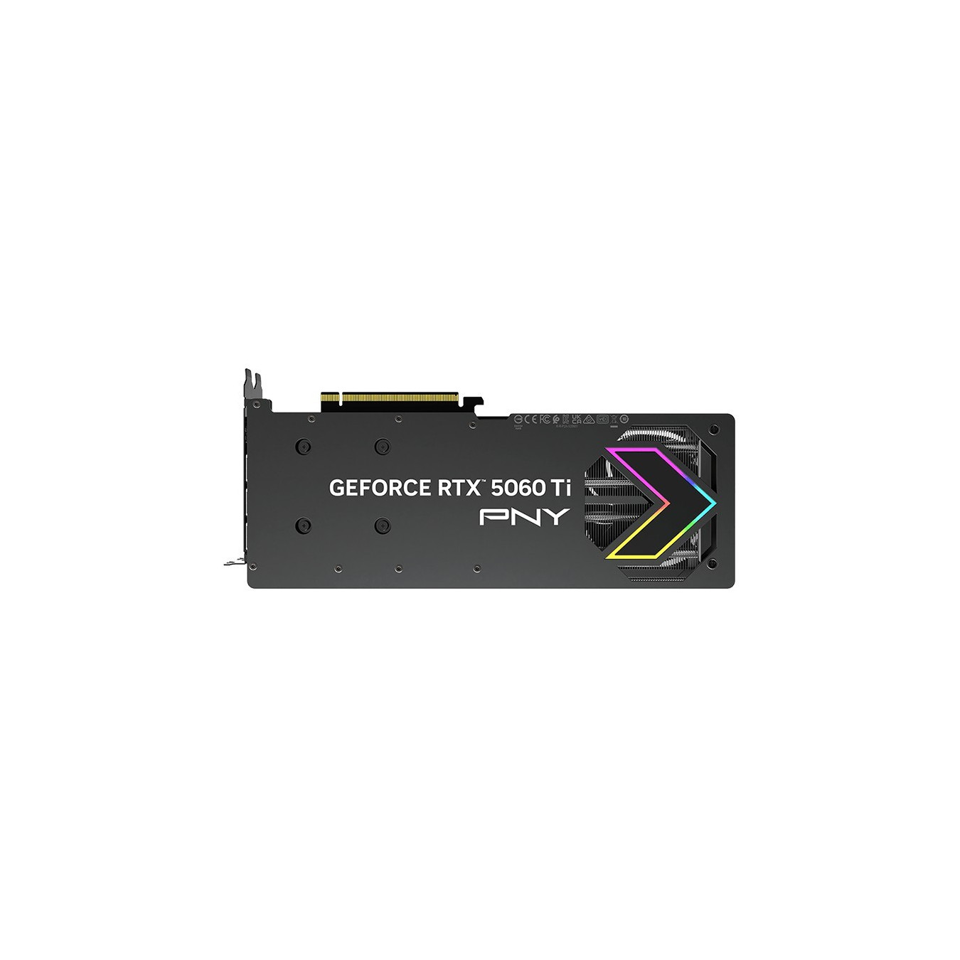 PNY GeForce RTX 5060 Ti EPIC-X Verto ARGB OC - 8GB GDDR7, 2407/2692 MHz, Triple-Fan, HDMI 2.1b + 3x DP
