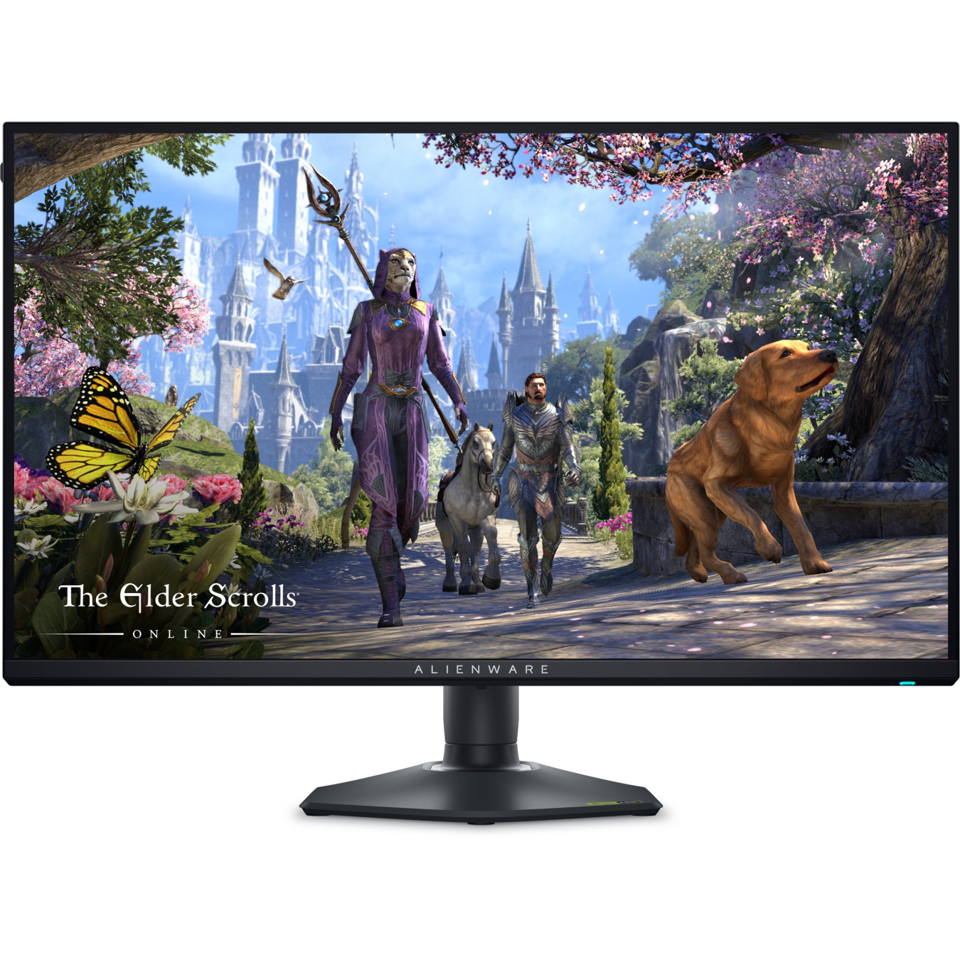Alienware AW2725QF - 27" 4K UHD IPS Gaming Monitor, 3840x2160, 180Hz, 0.5ms, Peak 600 nits, Black