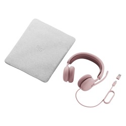 LOGITECH Zone Wired 2 for Business - ROSE — Buy in Cyprus with Fast Delivery