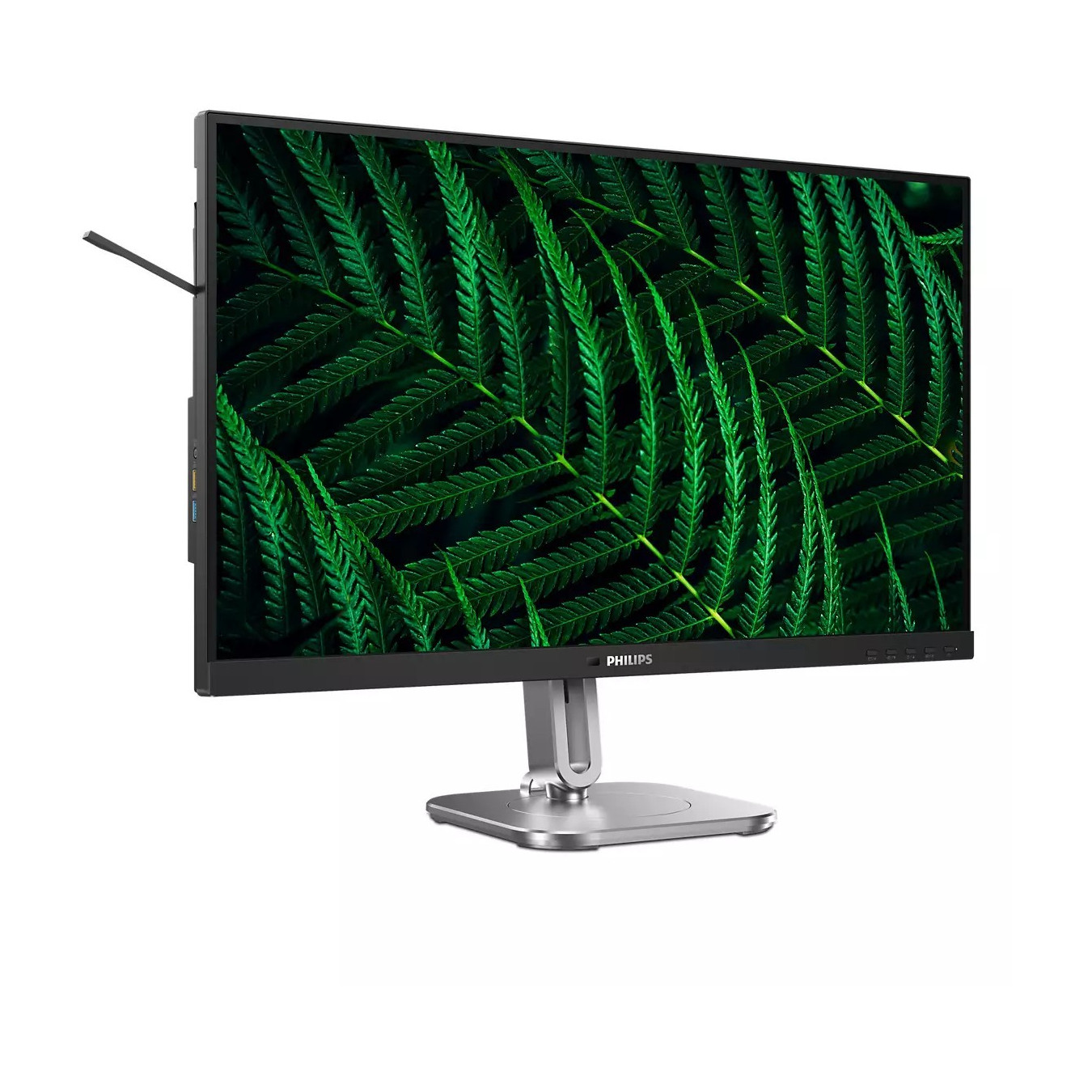Philips 27B2G5200 - 27-inch IPS Full HD Monitor - Anthracite, 100Hz, 4ms, HDMI & DP, USB 3.2 Hub, Height-Adjustable