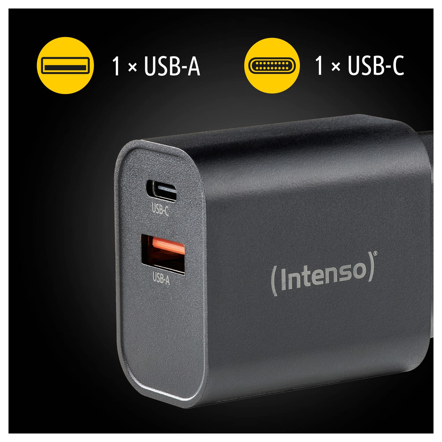 Intenso Power Adapter W30AC. Schwarz — Buy in Cyprus with Fast Delivery