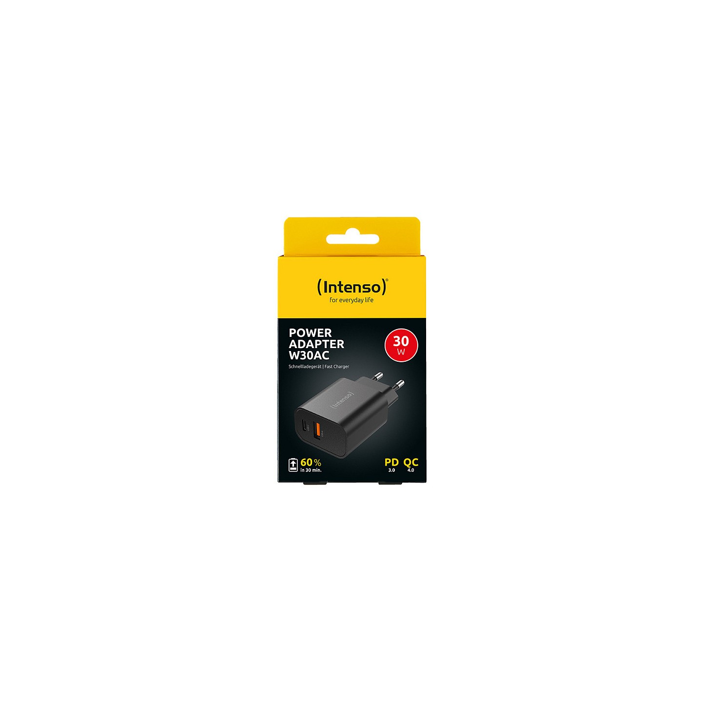 Intenso Power Adapter W30AC. Schwarz — Buy in Cyprus with Fast Delivery