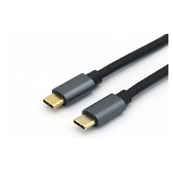 Equip Kabel USB-C 3.2 - to C St St 1.00m 5A 4K 60Hz sw — Buy in Cyprus with Fast Delivery