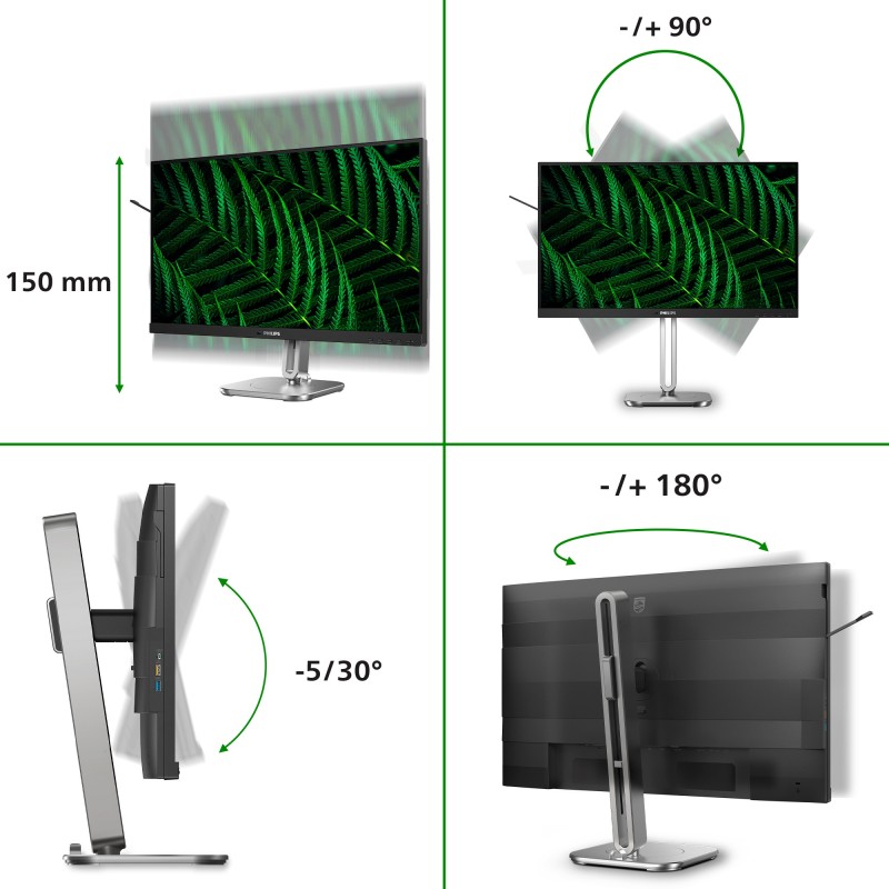 Buy Philips 27B2G5200 - 27-inch IPS Full HD Monitor - Anthracite, 100Hz, 4ms, HD... in Cyprus, Nicosia, Limassol, Larnaka, Pafos