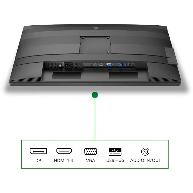 Buy Philips 27B2G5200 - 27-inch IPS Full HD Monitor - Anthracite, 100Hz, 4ms, HD... in Cyprus, Nicosia, Limassol, Larnaka, Pafos