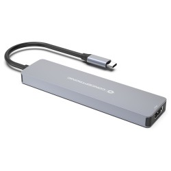 CONCEPTRONIC 7-1 Dock USB-C- to HDMI USB-C 2xUSB-A + 25cm gr — Buy in Cyprus with Fast Delivery