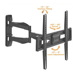 VALUE TV-Wandhalterung. flexibel. elegant. 37-70 Zoll. bis 35 kg — Buy in Cyprus with Fast Delivery