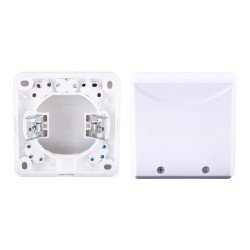 BACHMANN Herdanschlussdose AP UP weiss 16A 400V 0.75 - 2.5mm — Buy in Cyprus with Fast Delivery