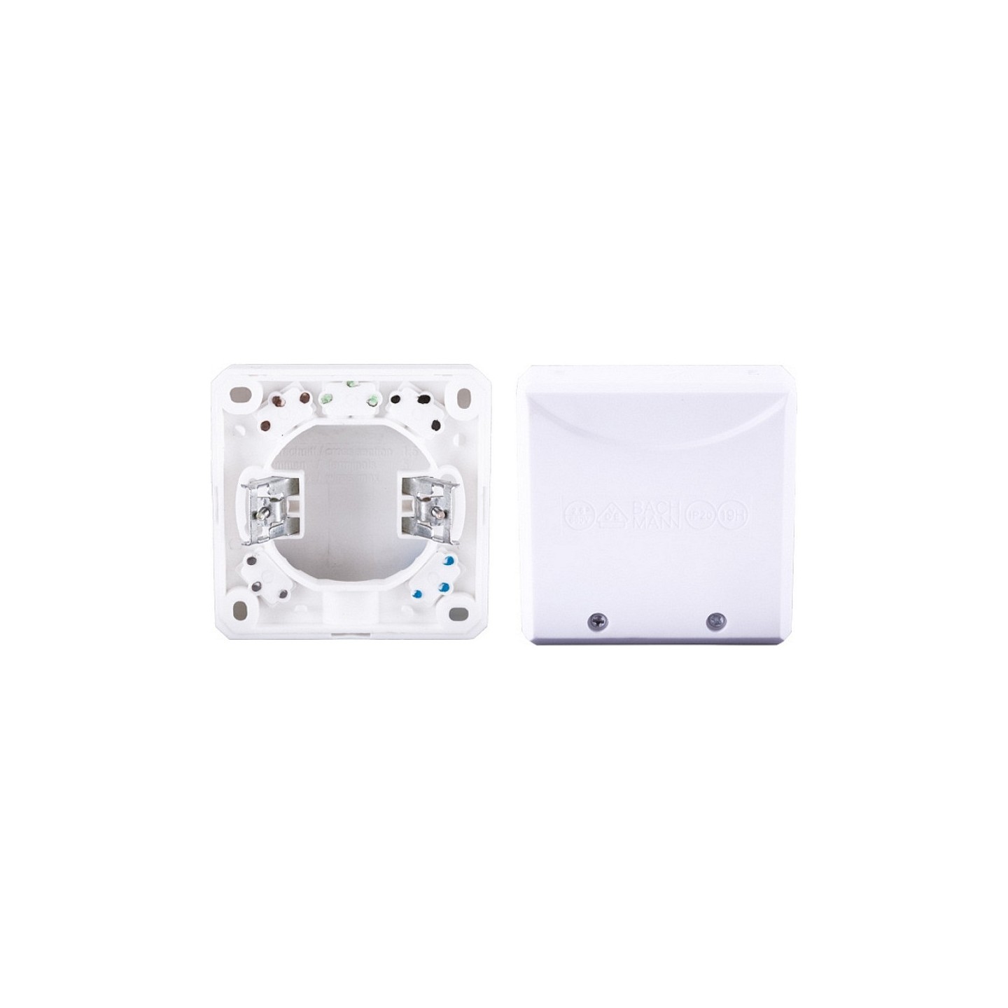 BACHMANN Herdanschlussdose AP UP weiss 16A 400V 0.75 - 2.5mm — Buy in Cyprus with Fast Delivery
