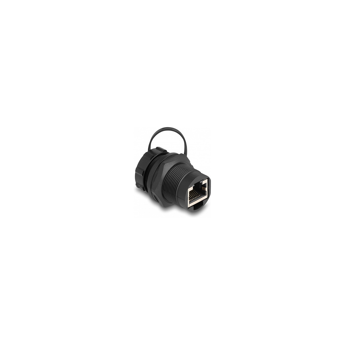 DeLock RJ45 Cat.6A Kupplung mit Verschlusskappe IP67 staub- und wasserdicht — Buy in Cyprus with Fast Delivery