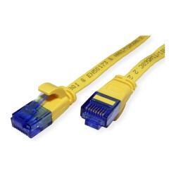 VALUE Patchkabel Cat.6A (Class EA) UTP. extra-flach. gelb. 1.5 m — Buy in Cyprus with Fast Delivery