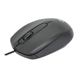 MANHATTAN Comfort II Optische USB-Maus schwarz — Buy in Cyprus with Fast Delivery